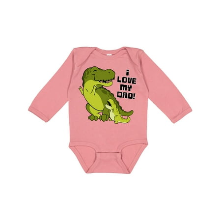 Inktastic I Love my Dad with Baby and Daddy Tyranasaurus Rex Gift Baby Boy or Baby Girl Long Sleeve Bodysuit
Inktastic I Love my Dad with Baby and Daddy Tyranasaurus Rex Gift Baby Boy or Baby Girl Long Sleeve Bodysuit