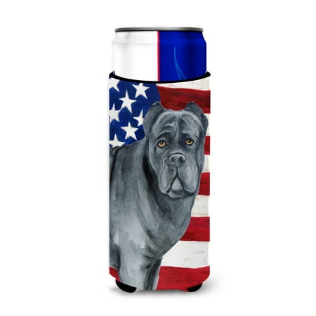 Cane Corso Patriotic Michelob Ultra Hugger for slim cans BB9694MUK