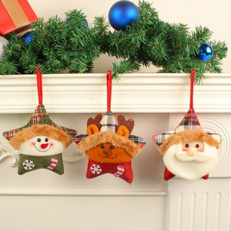 Travelwant 3Packs Christmas Hanging Doll Ornament Christmas Sticker Santa Claus Snowman Reindeer Bear Decoration Christmas Ornaments Plush Pendant for Christmas Tree Decoration
Travelwant 3Packs Christmas Hanging Doll Ornament Christmas Sticker Santa Claus Snowman Reindeer Bear Decoration Christmas Ornaments Plush Pendant for Christmas Tree Decoration