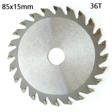 85X15mm 36T CT Circular Saw Blade Carbide Tipped Cutting Grinder Disc for Wood