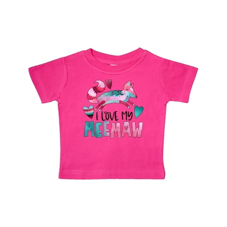 Inktastic I Love My Meemaw Pink and Blue Fox with Hearts Gift Baby Boy or Baby Girl T-Shirt
Inktastic I Love My Meemaw Pink and Blue Fox with Hearts Gift Baby Boy or Baby Girl T-Shirt