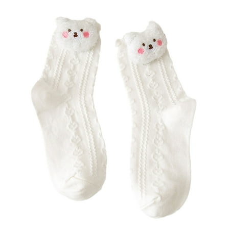 YEUHTLL Women Lolita Cotton Crew Socks Cartoon 3D Plush Bear Doll Heart Jacquard Hosiery
YEUHTLL Women Lolita Cotton Crew Socks Cartoon 3D Plush Bear Doll Heart Jacquard Hosiery