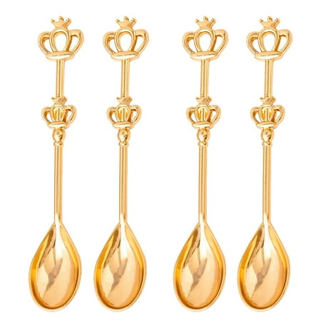 Etereauty Spoons Spoon Ice Gold Dessert Cream Tea Dinner Wedding Suger Feeding Baby Teaspoons Espresso Long Coffee Drinking
Etereauty Spoons Spoon Ice Gold Dessert Cream Tea Dinner Wedding Suger Feeding Baby Teaspoons Espresso Long Coffee Drinking