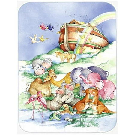 Noahs Ark Glass Cutting Board Large