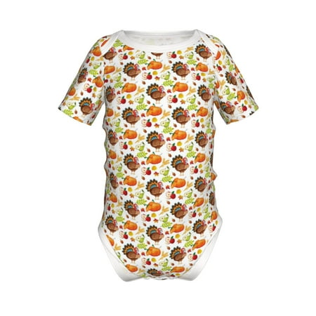 Gaeub Thanksgiving Turkey Print Infant Climbing Onesie Toddler Outfit Newborn Baby Bodysuit Baby Boy Girl Clothes -
Gaeub Thanksgiving Turkey Print Infant Climbing Onesie Toddler Outfit Newborn Baby Bodysuit Baby Boy Girl Clothes -