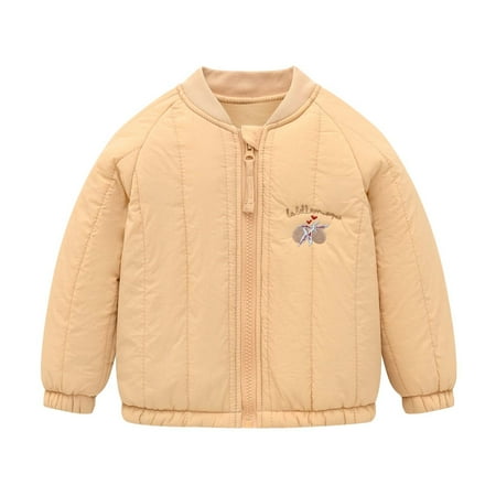 IEUIBX Kids Jackets Girls Toddler Boys Girls Winter Coat Jacket Wear Thicken Windproof Zipper Warm Outwear Khaki 6-12 Months
IEUIBX Kids Jackets Girls Toddler Boys Girls Winter Coat Jacket Wear Thicken Windproof Zipper Warm Outwear Khaki 6-12 Months