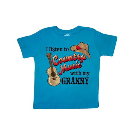 Inktastic I Listen to Country Music with my Granny with Guitar and Hat Gift Toddler Boy or Toddler Girl T-Shirt
Inktastic I Listen to Country Music with my Granny with Guitar and Hat Gift Toddler Boy or Toddler Girl T-Shirt