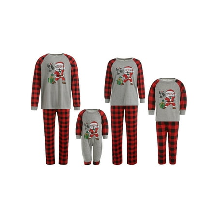 Spring hue Christmas Homewear Parent-child Wear Santa Claus Printed Long-sleeved Pajamas Set
Spring hue Christmas Homewear Parent-child Wear Santa Claus Printed Long-sleeved Pajamas Set