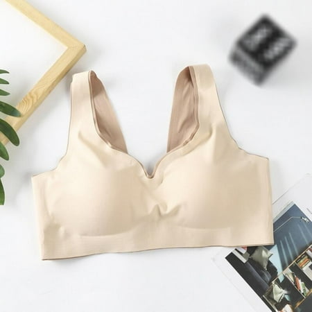 Fantadool Plus Size Comfortable Bra Seamless Women Underwear Push Up Bralette with Pad Vest Crop top Women Bras
Fantadool Plus Size Comfortable Bra Seamless Women Underwear Push Up Bralette with Pad Vest Crop top Women Bras
