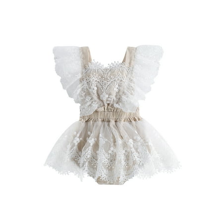 Bagilaanoe Newborn Baby Girl Rompers Dress Ruffle Lace Fly Sleeve Bodysuit + Headband 6M 12M 18M 24M Infant One Piece Jumpsuit
Bagilaanoe Newborn Baby Girl Rompers Dress Ruffle Lace Fly Sleeve Bodysuit + Headband 6M 12M 18M 24M Infant One Piece Jumpsuit
