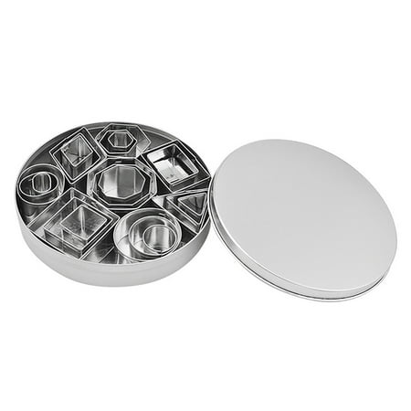 Set of 24 Stainless Steel Biscuits Mold DIY Dookie Mold Geometric Pattern Biscuit Moulds ViLaViDe
Set of 24 Stainless Steel Biscuits Mold DIY Dookie Mold Geometric Pattern Biscuit Moulds ViLaViDe