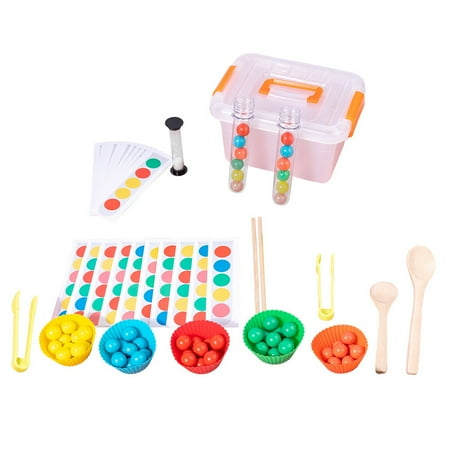 FRCOLOR 1 Set Wooden Clip Beads Game Toy Kids Early Educational Plaything for Kindergarten
FRCOLOR 1 Set Wooden Clip Beads Game Toy Kids Early Educational Plaything for Kindergarten