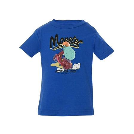 Monster Racing T-Shirt Infant -Image by Shutterstock 12 Months