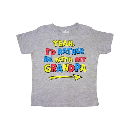 Inktastic Yeah I d Rather be with My Grandpa in Red Yellow and Blue Gift Toddler Boy or Toddler Girl T-Shirt
Inktastic Yeah I d Rather be with My Grandpa in Red Yellow and Blue Gift Toddler Boy or Toddler Girl T-Shirt
