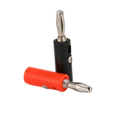 Banana Plug 4mm Banana Jack Welding Free ABS+red Copper For Electronics For Instrument
Banana Plug 4mm Banana Jack Welding Free ABS+red Copper For Electronics For Instrument