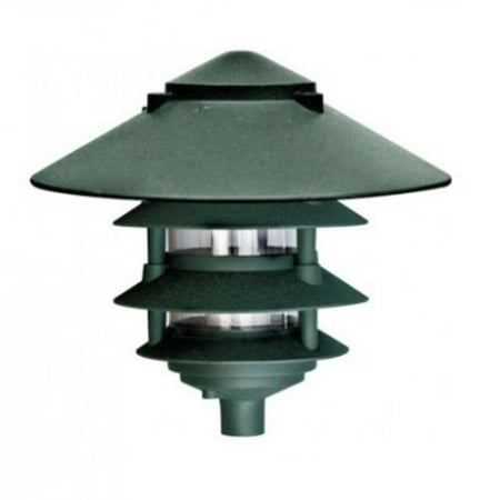 Dabmar Lighting D5410-LED6-G 10 in. Top & 0.5 in. Base 6 watt Filament LED 4 Tier Pagoda Fixture Green - 120V
Dabmar Lighting D5410-LED6-G 10 in. Top & 0.5 in. Base 6 watt Filament LED 4 Tier Pagoda Fixture Green - 120V