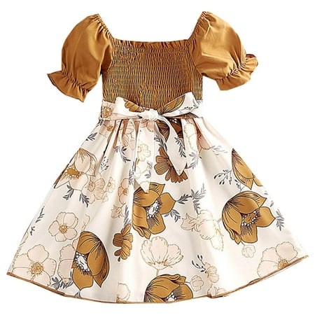 Girls Dress Summer Children S Short Sleeve Flower Print Princess Dress Children S Clothing Baby Girl Clothes
Girls Dress Summer Children S Short Sleeve Flower Print Princess Dress Children S Clothing Baby Girl Clothes