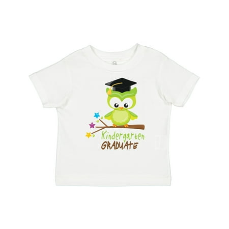 Inktastic Kindergarten Graduate Owl Gift Toddler Boy or Toddler Girl T-Shirt