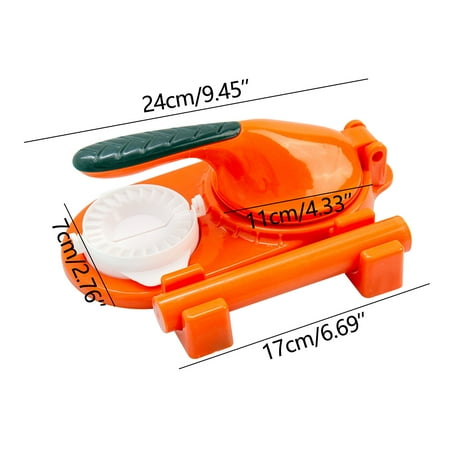 Ikevan Creative Dumplings Kitchen Artifact Pressing Dumpling Skin Artifact Manual Pressing Dough Tool Orange One Size
Ikevan Creative Dumplings Kitchen Artifact Pressing Dumpling Skin Artifact Manual Pressing Dough Tool Orange One Size