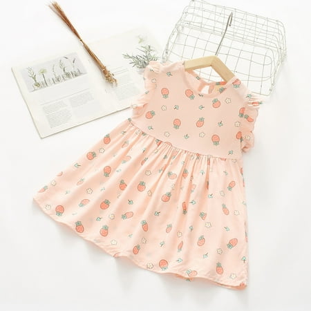 Leutsin Girls and Toddler s Casual sleeveless Dress Floral Print Dress Ruffles Fashion Dress Fluttter Sleeve Dress(2-10Y)
Leutsin Girls and Toddler s Casual sleeveless Dress Floral Print Dress Ruffles Fashion Dress Fluttter Sleeve Dress(2-10Y)