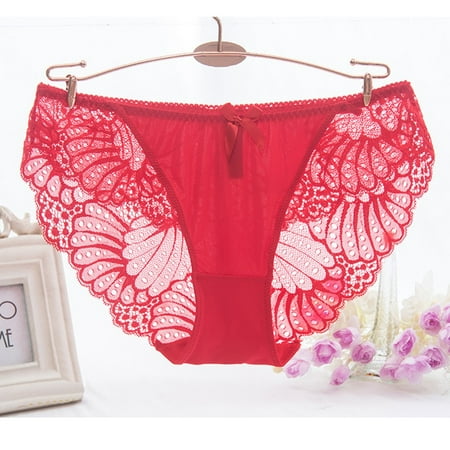 MRULIC intimates for women Women Lace Panties Fashion Underwear Underpants Lingerie Bow Briefs Red + XXL
MRULIC intimates for women Women Lace Panties Fashion Underwear Underpants Lingerie Bow Briefs Red + XXL