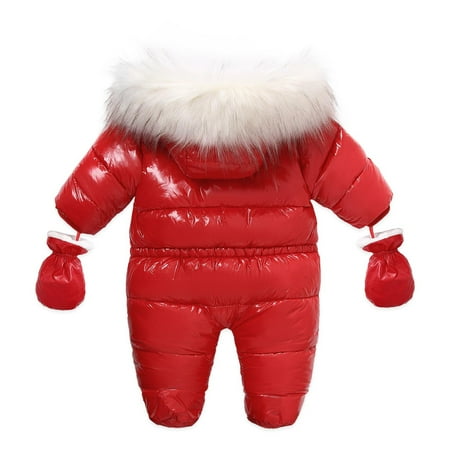 Mikilon Baby Boys Hooded Romper Winter Clothing Set Snowsuit With Gloves and Booties Jumpsuit Outfits Pajama Onesie for Baby Girls 18-24 Months Red on Clearance
Mikilon Baby Boys Hooded Romper Winter Clothing Set Snowsuit With Gloves and Booties Jumpsuit Outfits Pajama Onesie for Baby Girls 18-24 Months Red on Clearance