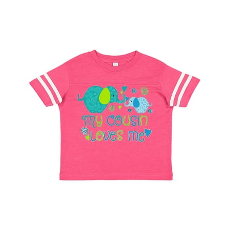 Inktastic My Cousin Loves Me- cute elephants Gift Toddler Boy or Toddler Girl T-Shirt
Inktastic My Cousin Loves Me- cute elephants Gift Toddler Boy or Toddler Girl T-Shirt