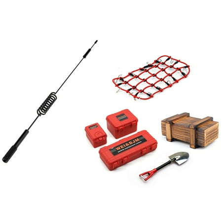 Antennas with Replacement Screws - Black 290mm with 6PCS/Set Simulated Decoration Suitcase Luggage Net Shovel
Antennas with Replacement Screws - Black 290mm with 6PCS/Set Simulated Decoration Suitcase Luggage Net Shovel