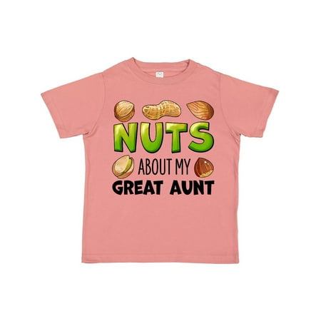 Inktastic Nuts About My Great Aunt Peanut Almond Pistachio Gift Toddler Boy or Toddler Girl T-Shirt
Inktastic Nuts About My Great Aunt Peanut Almond Pistachio Gift Toddler Boy or Toddler Girl T-Shirt