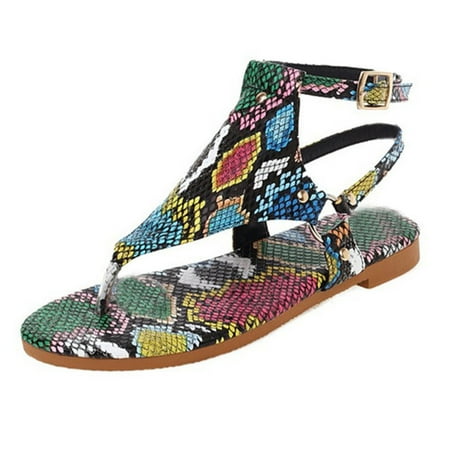 Women s Flat Sandals Open Toe Ladies Beach Sandals Buckle Strap Flip Flops Shoes
Women s Flat Sandals Open Toe Ladies Beach Sandals Buckle Strap Flip Flops Shoes