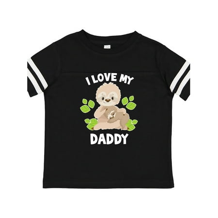 Inktastic Cute Sloth I Love My Daddy with Green Leaves Gift Toddler Boy or Toddler Girl T-Shirt
Inktastic Cute Sloth I Love My Daddy with Green Leaves Gift Toddler Boy or Toddler Girl T-Shirt