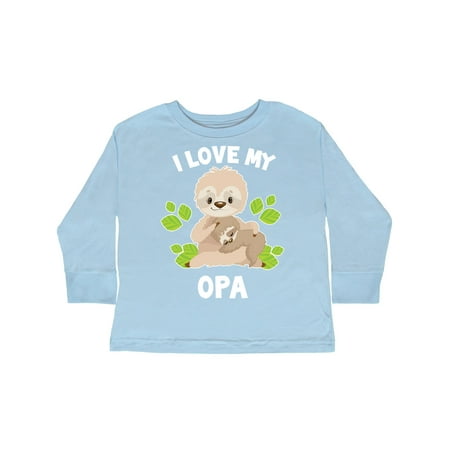 Inktastic Cute Sloth I Love My Opa with Green Leaves Gift Toddler Boy or Toddler Girl Long Sleeve T-Shirt
Inktastic Cute Sloth I Love My Opa with Green Leaves Gift Toddler Boy or Toddler Girl Long Sleeve T-Shirt