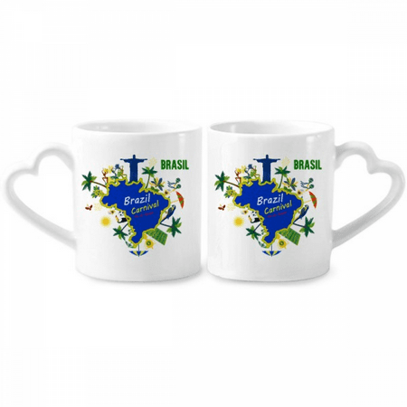 Mount Corcovado Brazil Maps Brazil Carnival Couple Porcelain Mug Set Cerac Lover Cup Heart Handle
Mount Corcovado Brazil Maps Brazil Carnival Couple Porcelain Mug Set Cerac Lover Cup Heart Handle