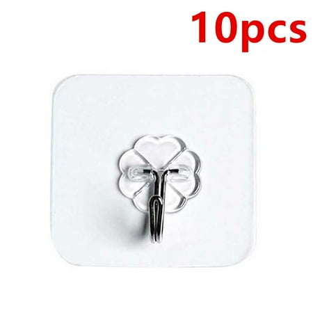 6/10PCS Bathroom Transparent Wall Hooks Waterproof Oilproof Self Adhesive Hooks Reusable Seamless Hanging Hooks for Kitchen
6/10PCS Bathroom Transparent Wall Hooks Waterproof Oilproof Self Adhesive Hooks Reusable Seamless Hanging Hooks for Kitchen