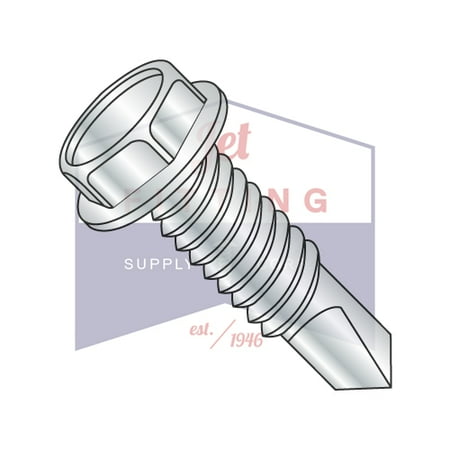 1/4-20 x 3/4 Self-Drilling Screws | Machine Screw Thread | Unslotted Hex Washers Head | Steel | Zinc (Quantity: 2000)
1/4-20 x 3/4 Self-Drilling Screws | Machine Screw Thread | Unslotted Hex Washers Head | Steel | Zinc (Quantity: 2000)