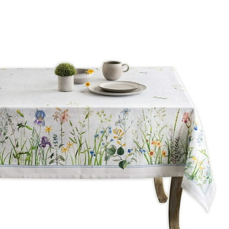 JIFF Fleurs De Mai 100% Cotton Tablecloth for Kitchen Dining | Tabletop | Decoration | Parties | Weddings | Spring/Summer (Rectangle 60 Inch by 120 Inch).
JIFF Fleurs De Mai 100% Cotton Tablecloth for Kitchen Dining | Tabletop | Decoration | Parties | Weddings | Spring/Summer (Rectangle 60 Inch by 120 Inch).