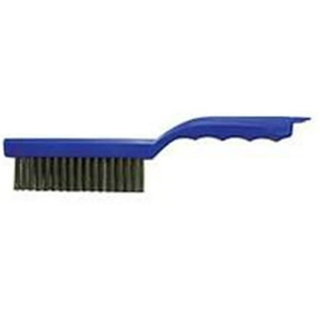 Weiler 804-44299 Shoe Handle Scratch Brush-.012 Stainless Steel Wire- 4 x 16 Rows- Plastic Block
Weiler 804-44299 Shoe Handle Scratch Brush-.012 Stainless Steel Wire- 4 x 16 Rows- Plastic Block