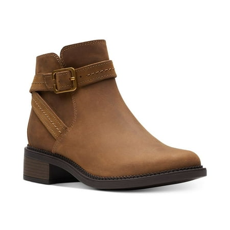 Clarks Women s Maye Strap Booties Brown Size 7 M