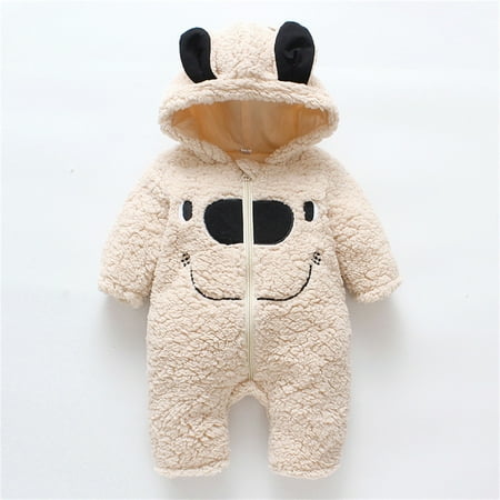 Aayomet Baby Rompers Girl Long Sleeve Winter Jumpsuit For Baby Boy Toddler Baby Girl My 1st Halloween Outfit Oversized Romper Pumpkin Clothes 0-18 Months Beige 6-9 Months
Aayomet Baby Rompers Girl Long Sleeve Winter Jumpsuit For Baby Boy Toddler Baby Girl My 1st Halloween Outfit Oversized Romper Pumpkin Clothes 0-18 Months Beige 6-9 Months
