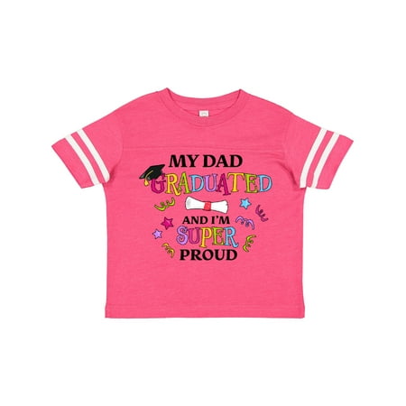 Inktastic My Dad Graduated and I m Super Proud Gift Toddler Boy or Toddler Girl T-Shirt
Inktastic My Dad Graduated and I m Super Proud Gift Toddler Boy or Toddler Girl T-Shirt