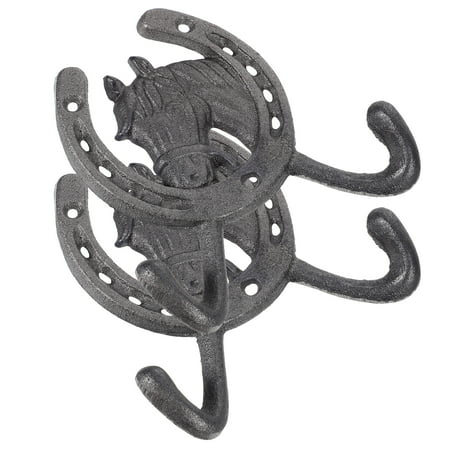 Cast Head Hook 2 Pcs Key Hanger Decorative Wall Hooks Retro Hangers for Towels Hats Horseshoe Coat Mounted
Cast Head Hook 2 Pcs Key Hanger Decorative Wall Hooks Retro Hangers for Towels Hats Horseshoe Coat Mounted