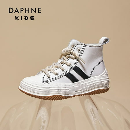 DAPHNE Kids Casual High Top Leather Sneakers Fleece Warm Soft Bottom Lace Up Student Skate Shoes Outdoor Running Walking For Boys And Girls
DAPHNE Kids Casual High Top Leather Sneakers Fleece Warm Soft Bottom Lace Up Student Skate Shoes Outdoor Running Walking For Boys And Girls