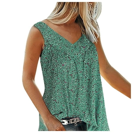WOXINDA V-neck Printed Women s Sleeveless Floral Tops Loose Vest Leisure Summer Women s Blouse 34b Shelf Bra
WOXINDA V-neck Printed Women s Sleeveless Floral Tops Loose Vest Leisure Summer Women s Blouse 34b Shelf Bra