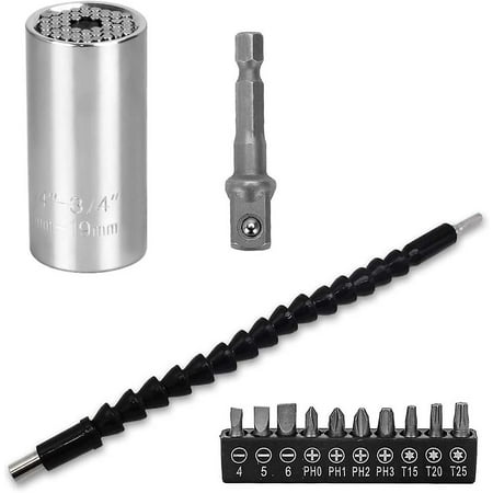 Universal Socket With 10 Pieces Screwdriver And Screwdriver Extension Bit Socket
Universal Socket With 10 Pieces Screwdriver And Screwdriver Extension Bit Socket