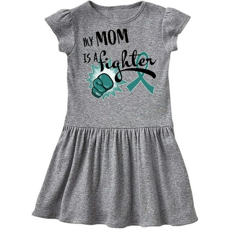 Inktastic Ovarian Cancer Awareness My Mom is a Fighter Gift Toddler Girl Dress
Inktastic Ovarian Cancer Awareness My Mom is a Fighter Gift Toddler Girl Dress