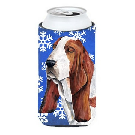 Basset Hound Winter Snowflakes Holiday Tall Boy bottle sleeve Hugger - 22 To 24 oz.
Basset Hound Winter Snowflakes Holiday Tall Boy bottle sleeve Hugger - 22 To 24 oz.