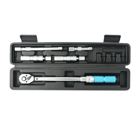 Andoer 5 PCS 38 Inch Drive Click Torque Kit with Storage Case 5 to 60N.m Adjustable Torque Ratcheting Torque Spark Set Quick Release for Auto Mechanical Assembly
Andoer 5 PCS 38 Inch Drive Click Torque Kit with Storage Case 5 to 60N.m Adjustable Torque Ratcheting Torque Spark Set Quick Release for Auto Mechanical Assembly