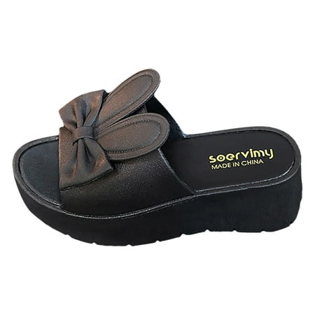 Indoor Slippers For Women Female Summer Slope Heel Indoor Bath Thick Soled Slippers
Indoor Slippers For Women Female Summer Slope Heel Indoor Bath Thick Soled Slippers