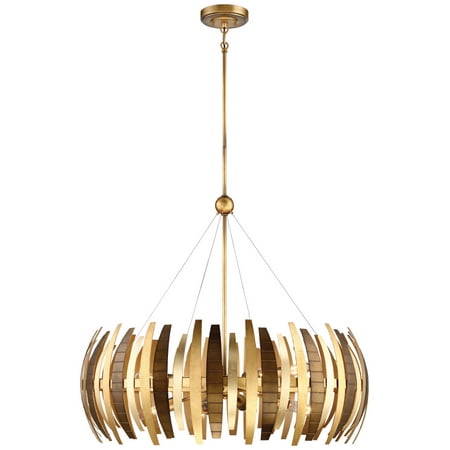 Metropolitan N7839-659 8 Light Chandelier Manitou Ardor Gold