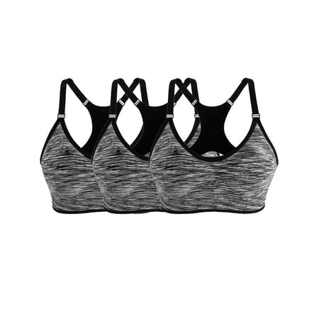 3 pack Sports Bra for Women Ladies Gym Sports Bra Vest Medium Support Racerback Sports Bra Women Removable Padded Sports Bras for Workout Fitness Yoga
3 pack Sports Bra for Women Ladies Gym Sports Bra Vest Medium Support Racerback Sports Bra Women Removable Padded Sports Bras for Workout Fitness Yoga